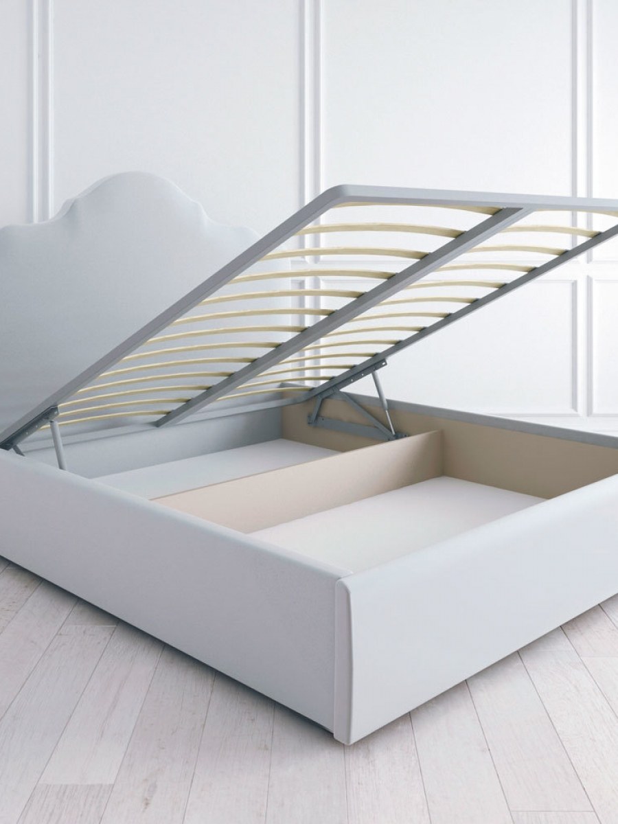 Кровать Сканди грей 180х200 с подъемным механизмом