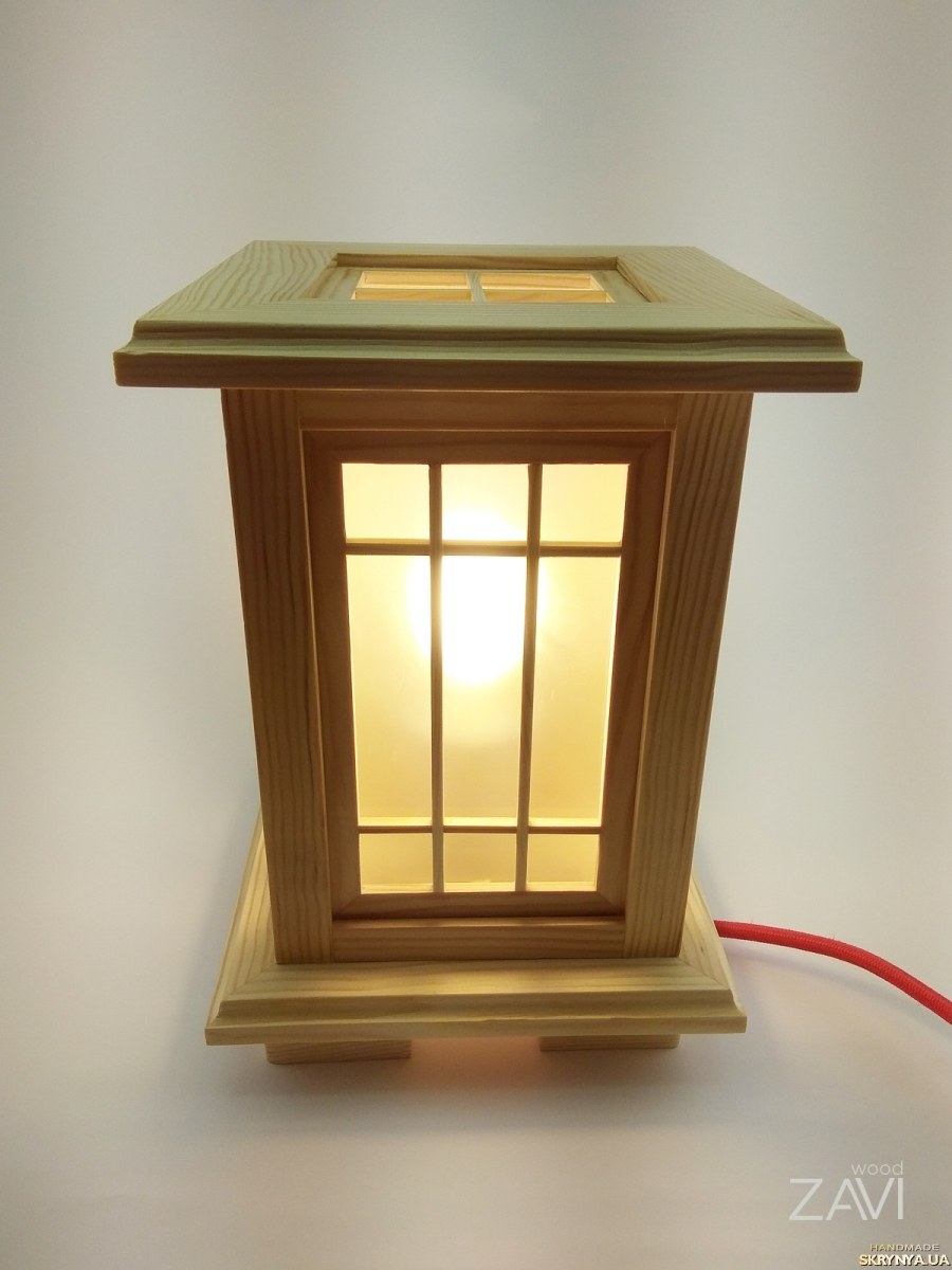 Настольные светильники в японском стиле