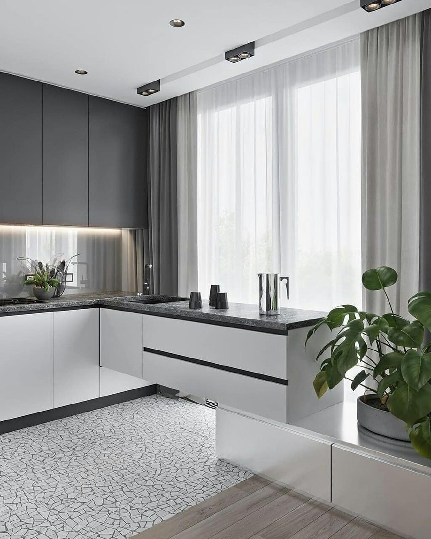 Современные кухни дизайн