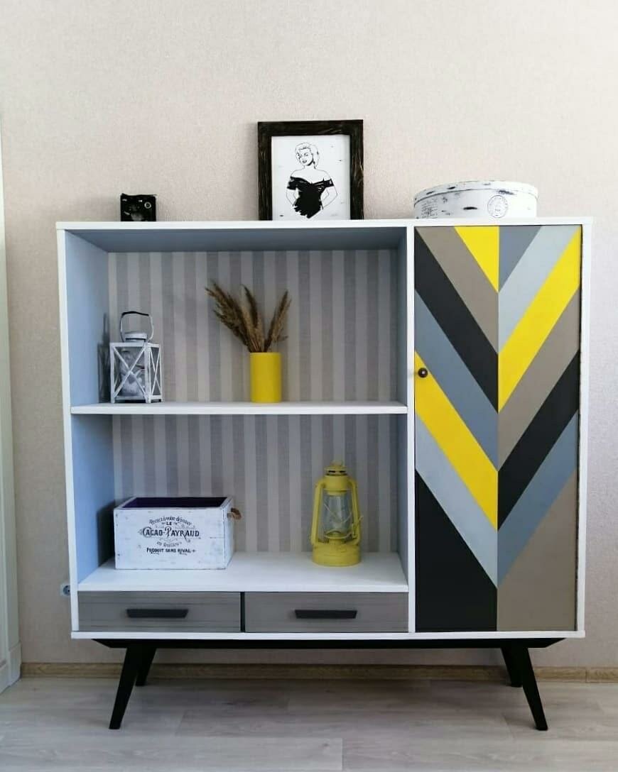 Перекраска тумбы МИД сенчури