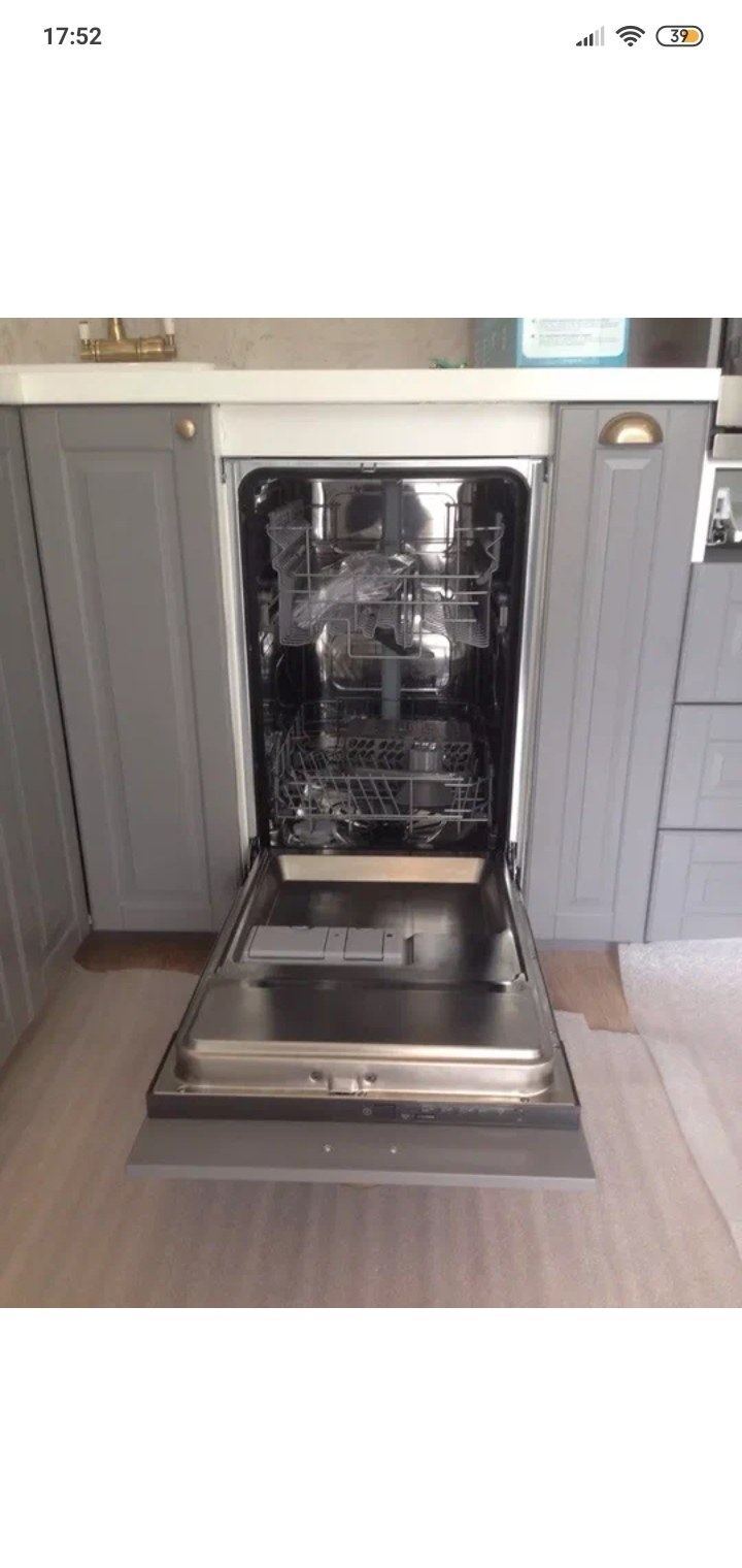 Машинка Electrolux посудомоечная встраиваемая 45см ikea