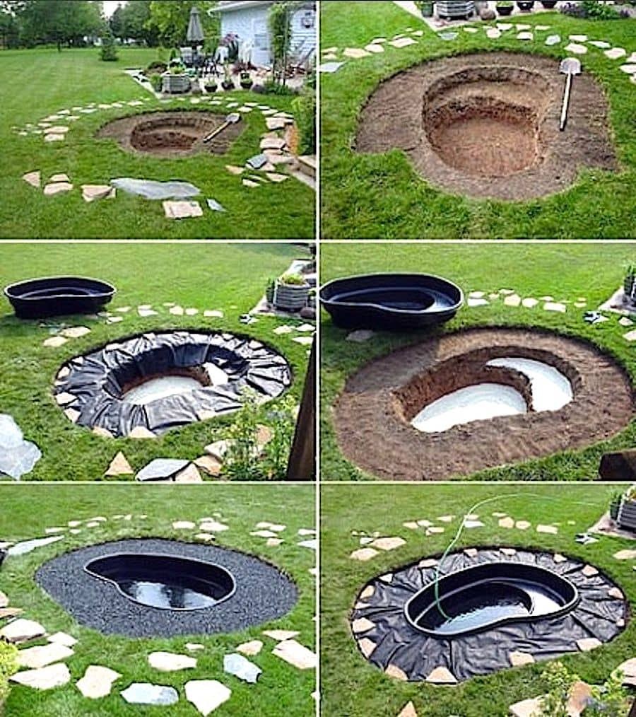 Искусственный водоем на участке