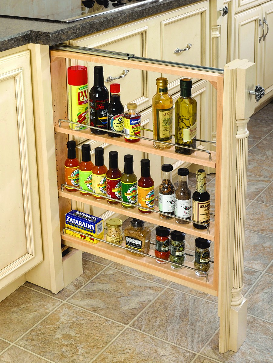 Выдвижной шкаф для бутылок