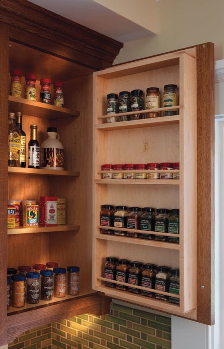 Полочки для специй в шкаф на кухню