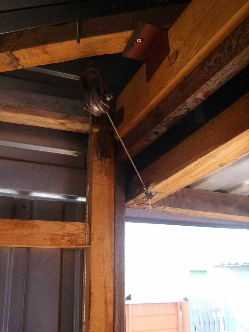 Противовес для гаражных ворот