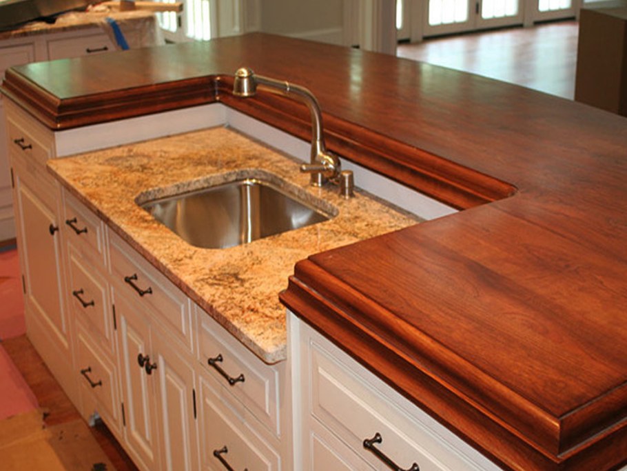 Столешница для кухни из дерева