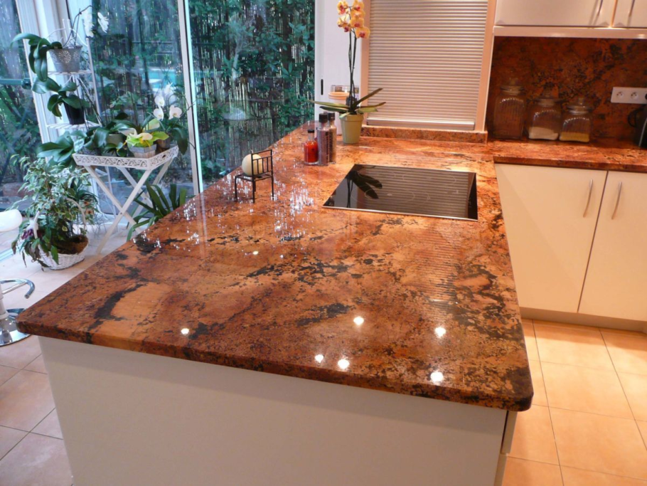 Кухонная столешница из камня