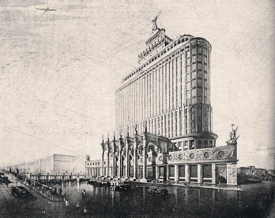 Дом Аэрофлота д Чечулин 1934