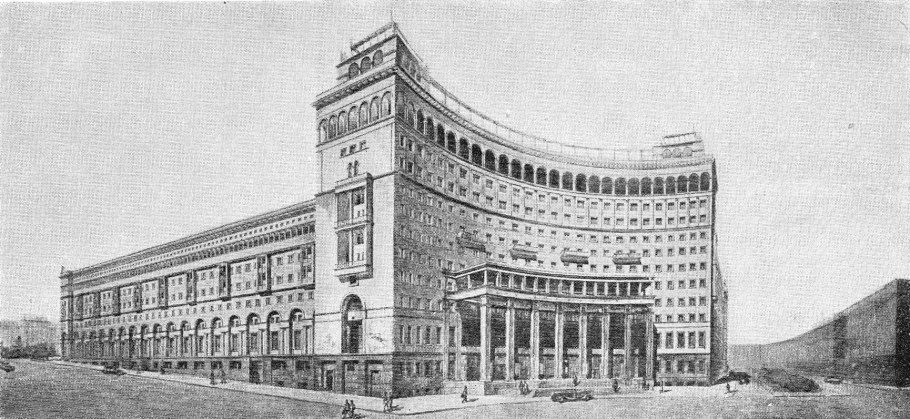 Гостиница Москва Архитектор Щусев