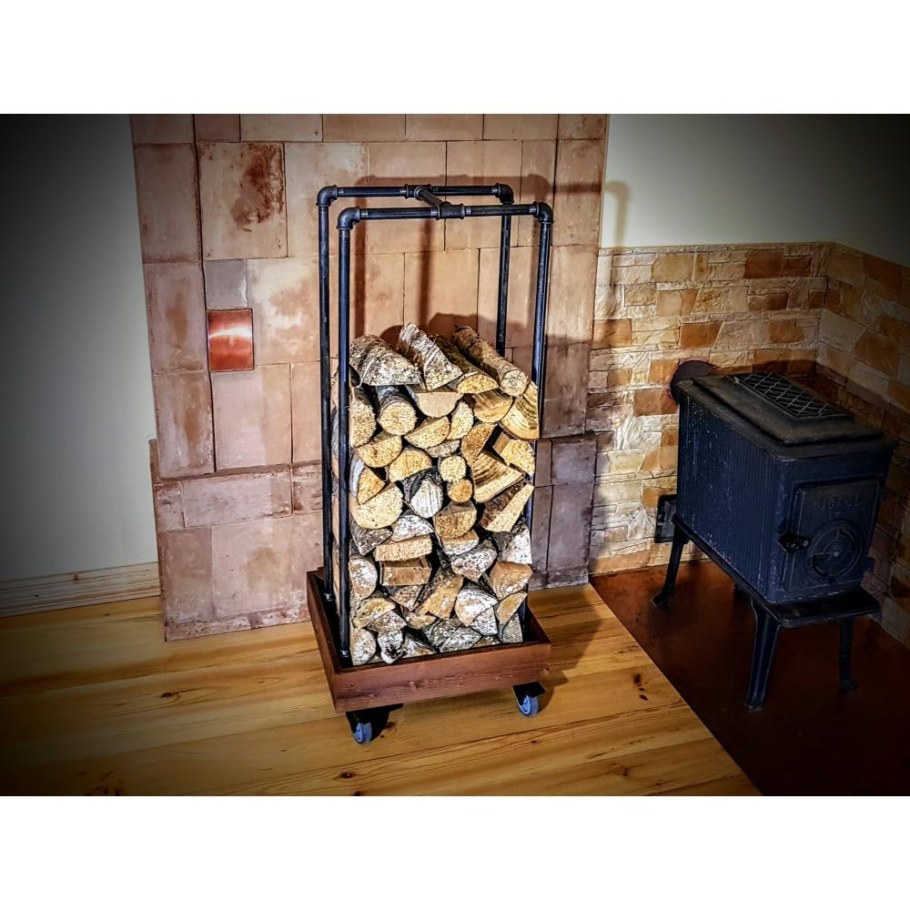 Лофт дровница для каминов