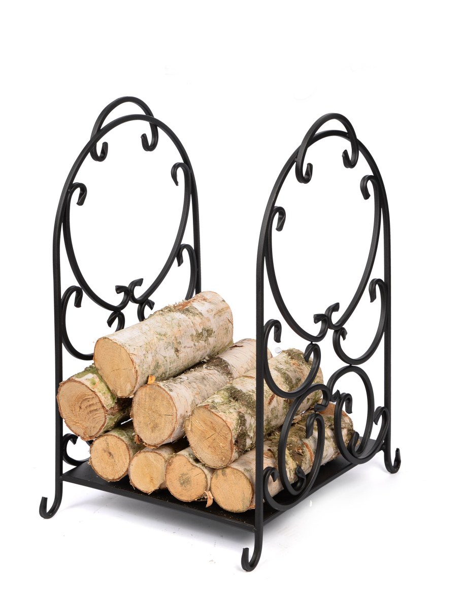 Дровница Везувий кованая d110s