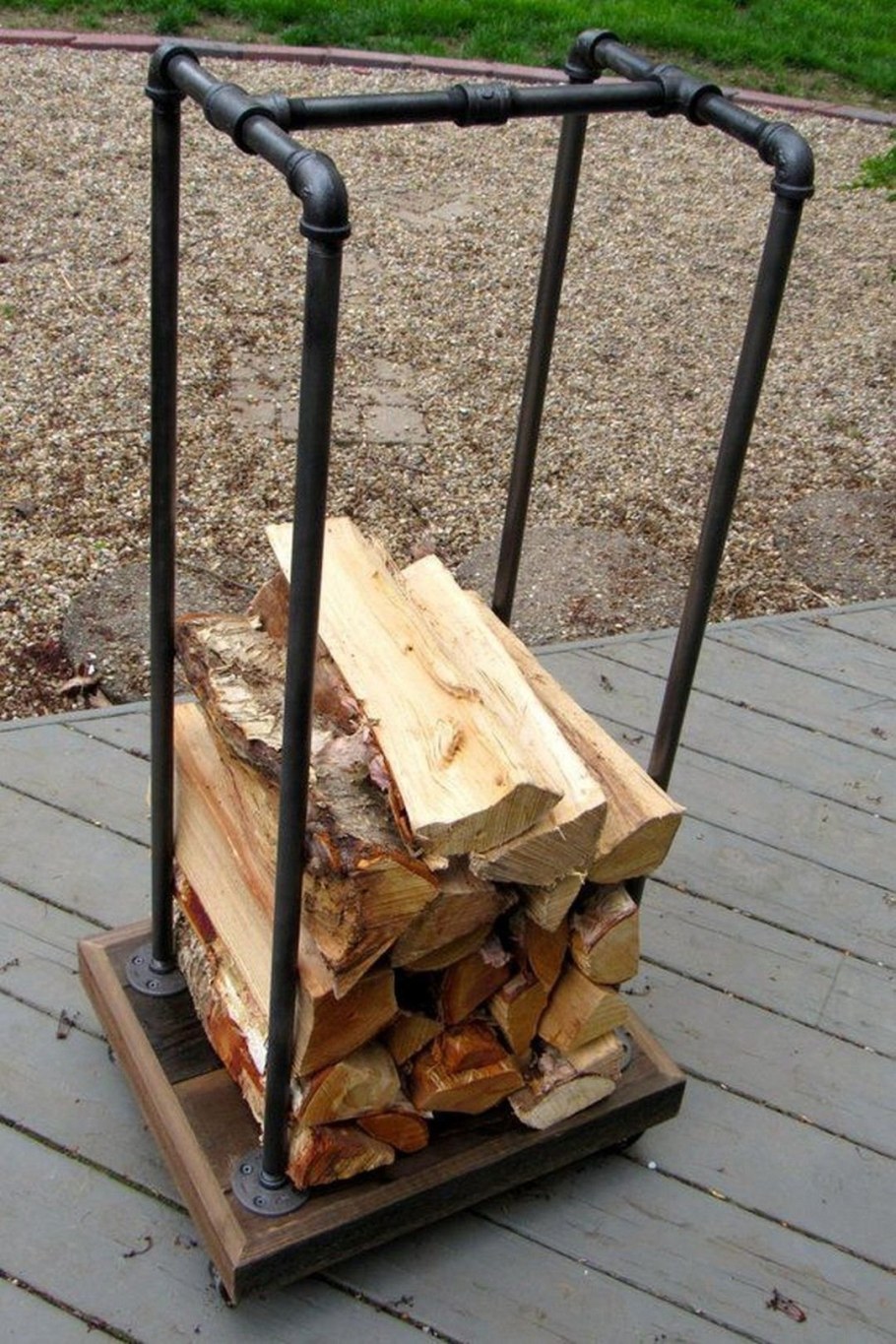 Подставка для дров в баню