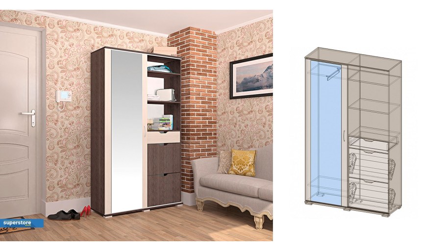 Вита прихожая Велес