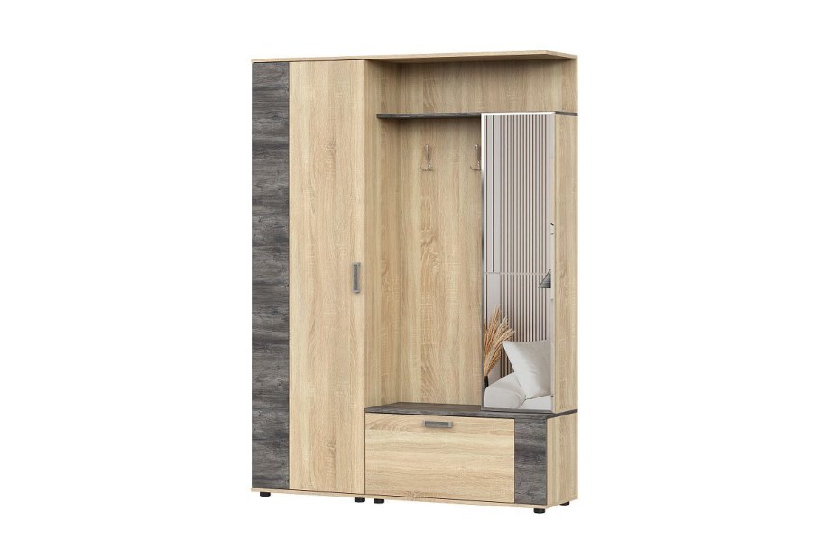 Прихожая пр 1 дуб сонома белый