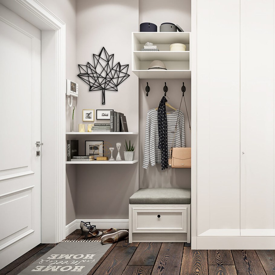 Шкаф в стиле Сканди