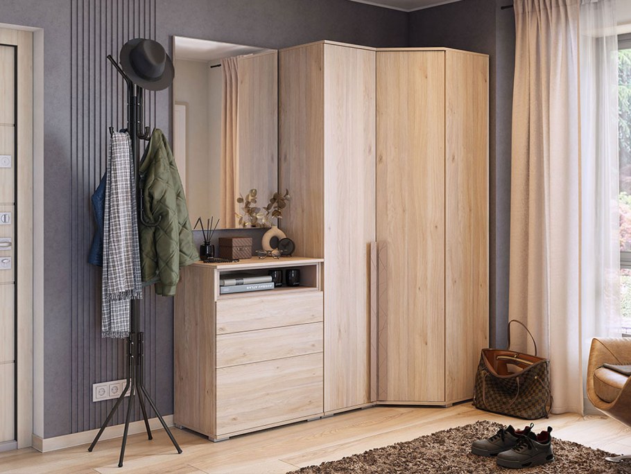 Прихожая ЛДСП досками