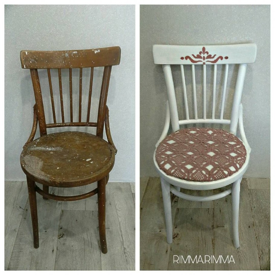Реставрируем старый стул