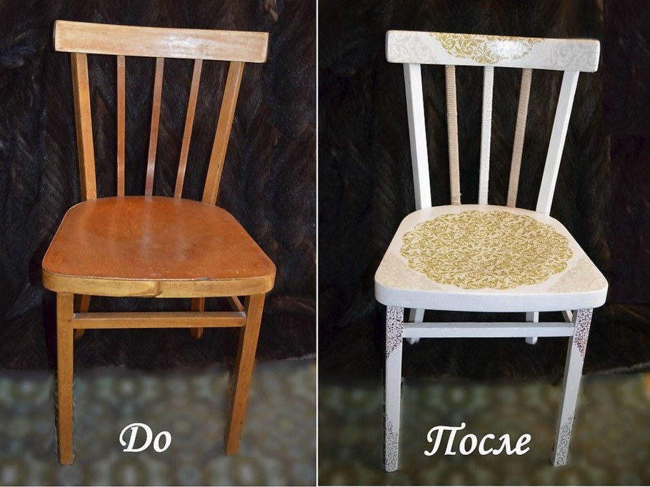 Реставрировать стулья деревянные