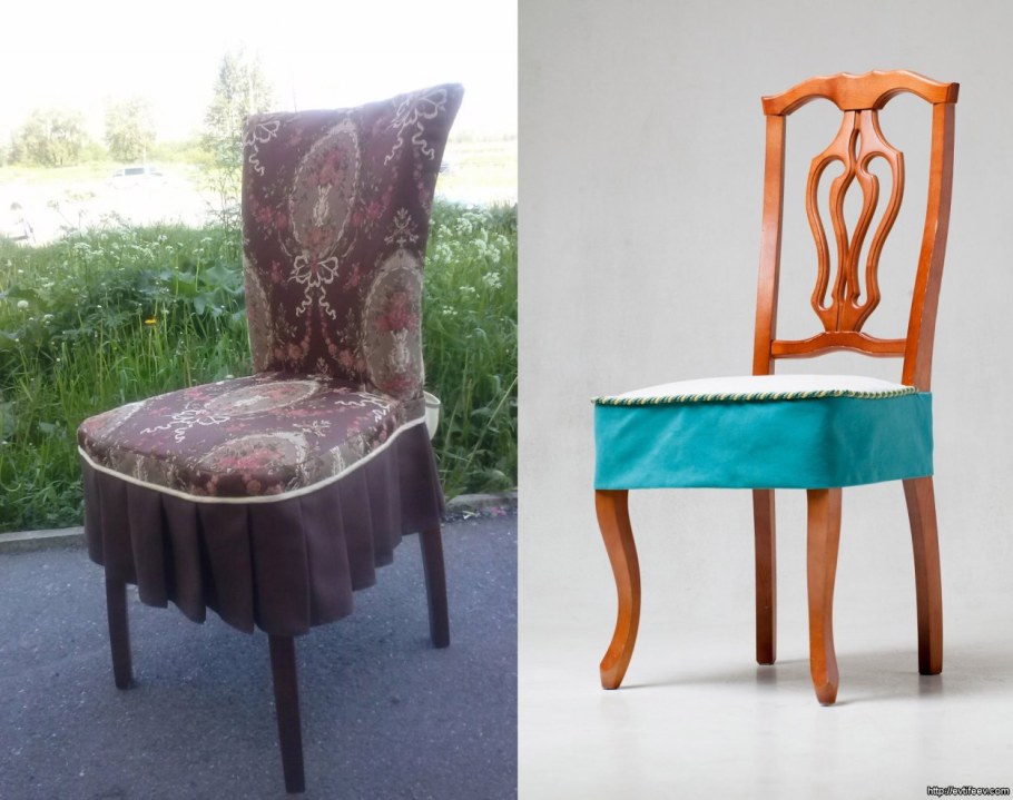 Декор на спинку стула