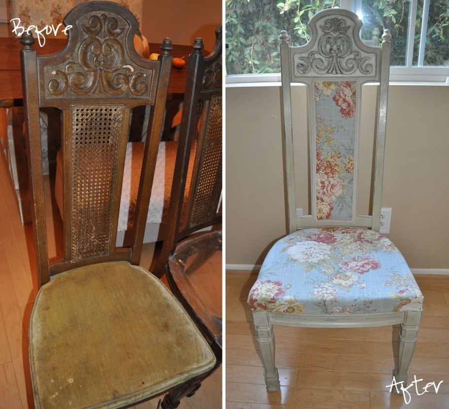 Реставрируем старый стул