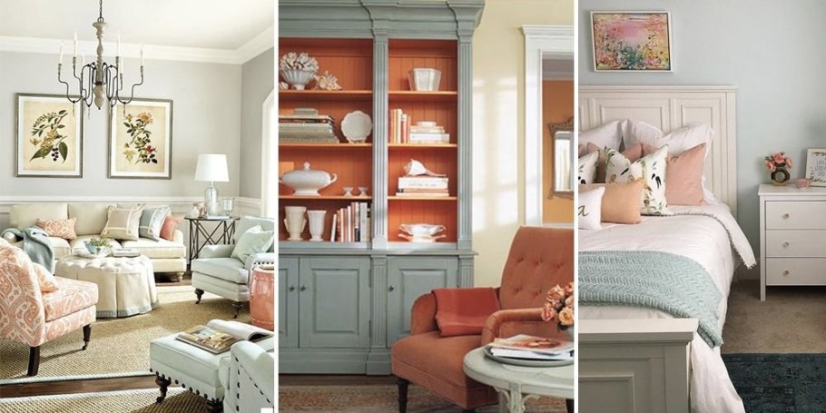 Стильное сочетание цветов в интерьере