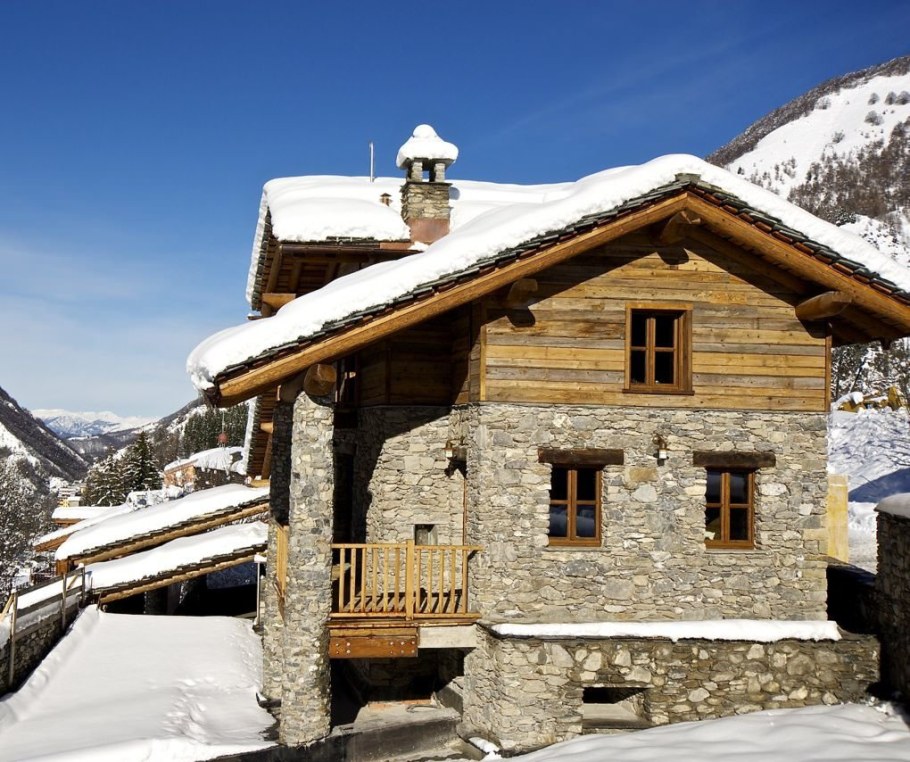 Шале Франция Альпы фахверки