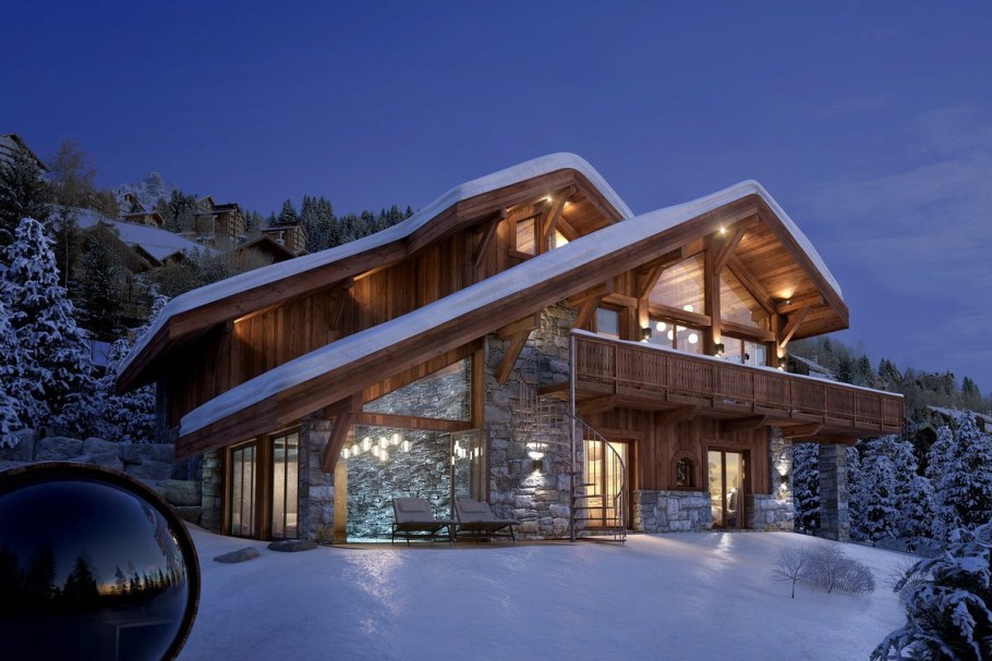 Французское Шале экстерьер