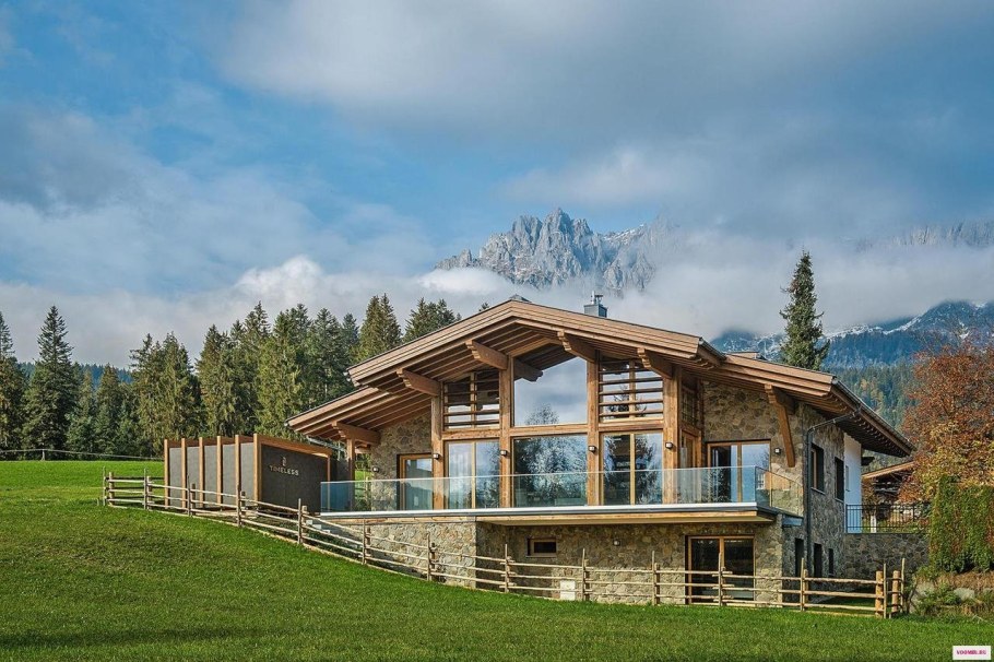 Фахверк в Альпах