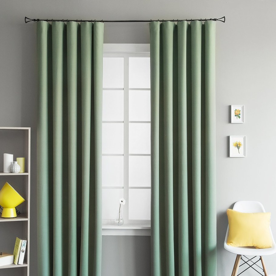 Икеа шторы блэкаут зеленые