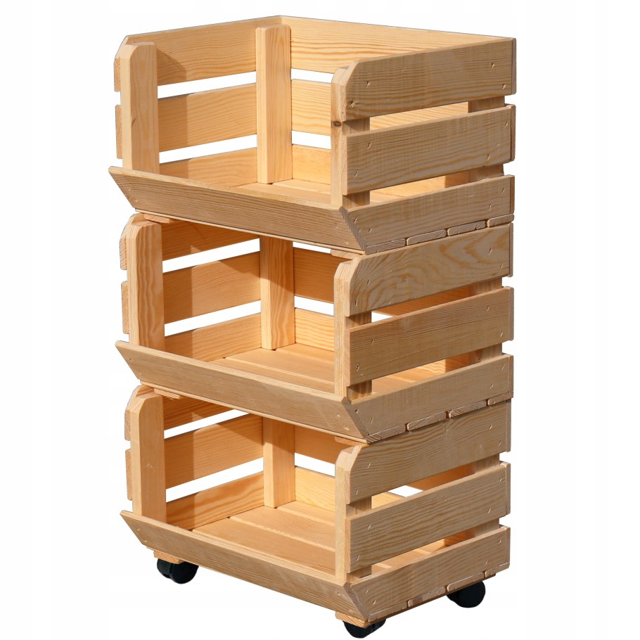 Этажерка для овощей деревянная