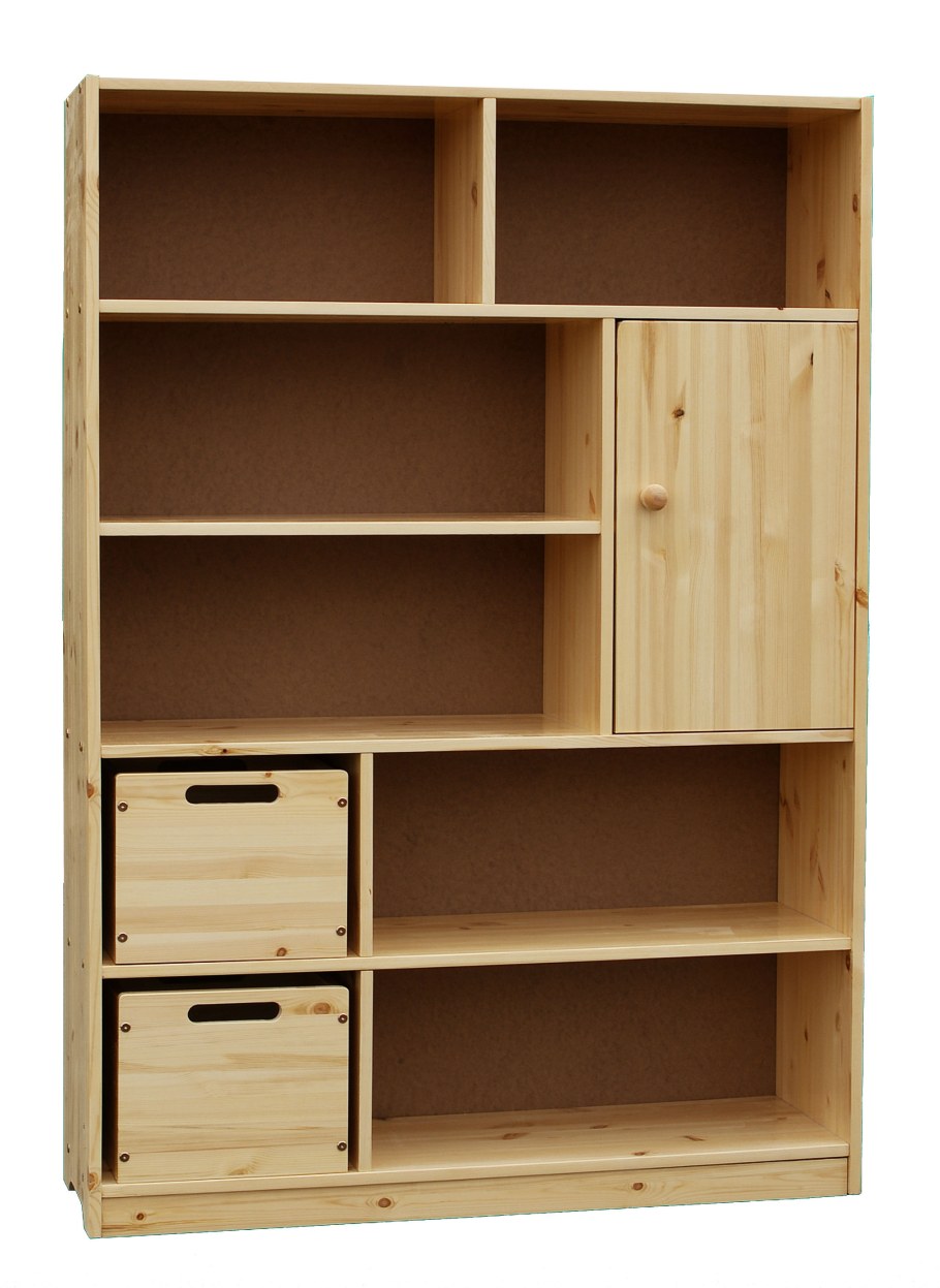 Стеллажи детские из сосны