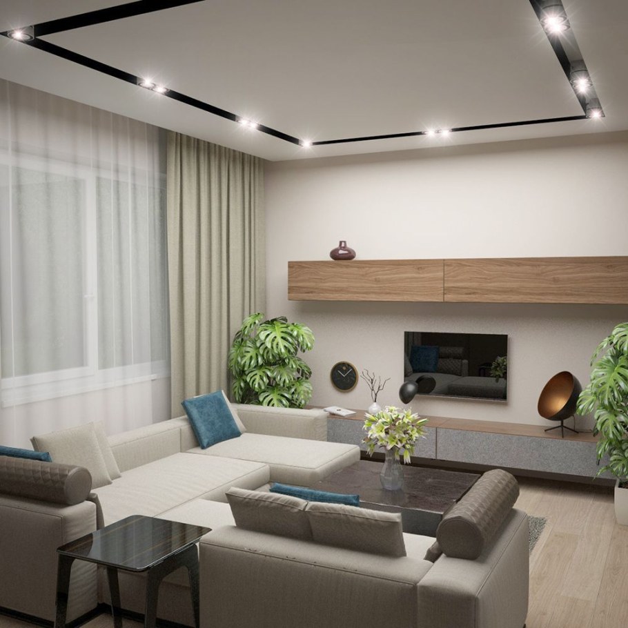 Стильный интерьер гостиной