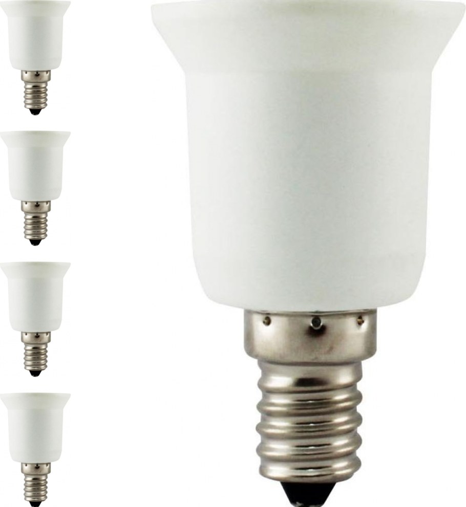 Патрон переходник е27 е14 белый ТДМ