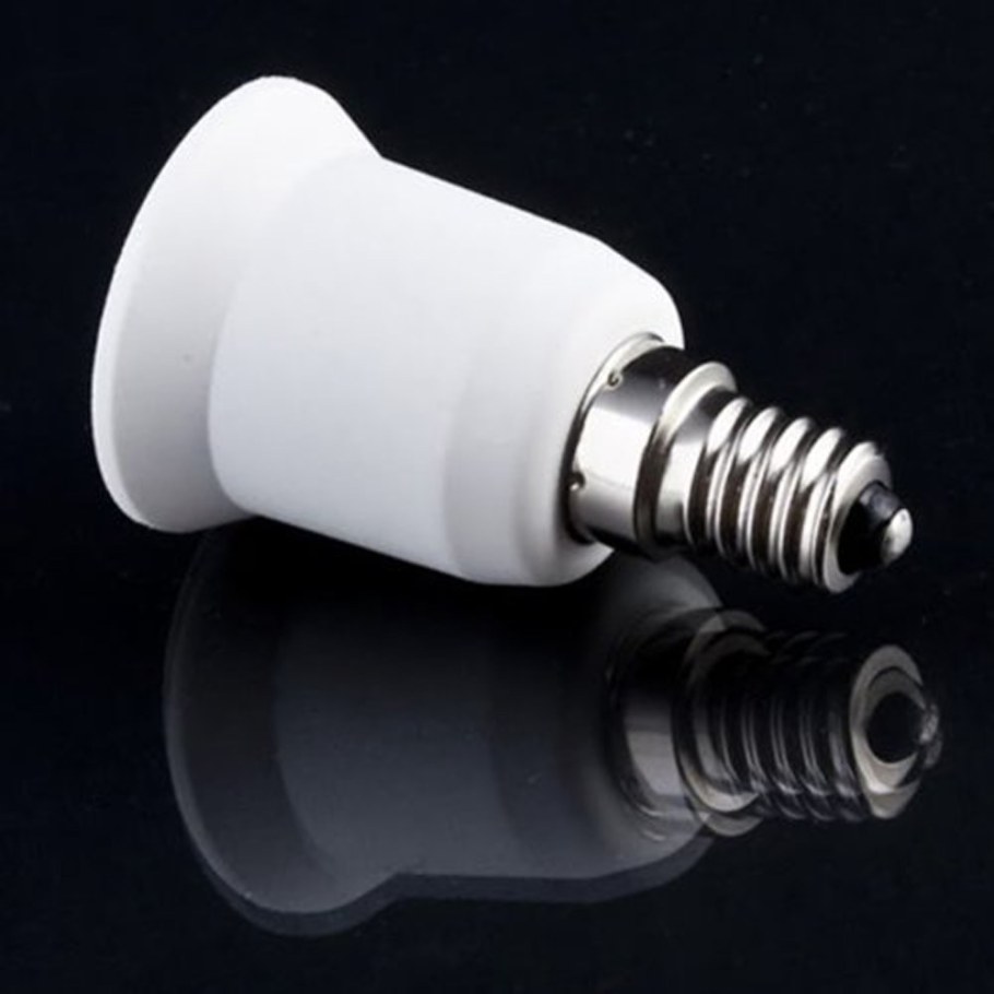 Переходник с цоколя е27 на е14