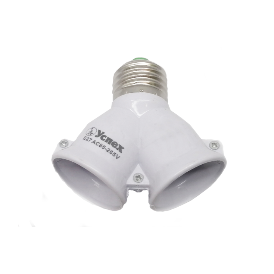 Хромированный стакан для патрона е27