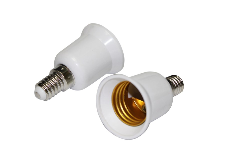 Переходник с цоколя е27 на е14