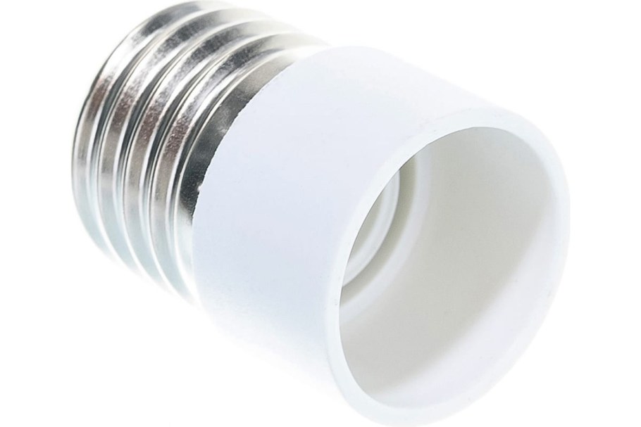 Ecola переходник с цоколя e27 на e14 белый a7t14weay (483226)