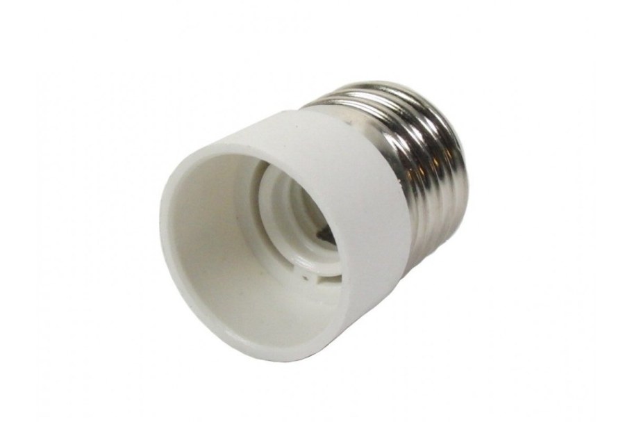 Переходник цокольный Rexant е27 / е14, белый 11-8813