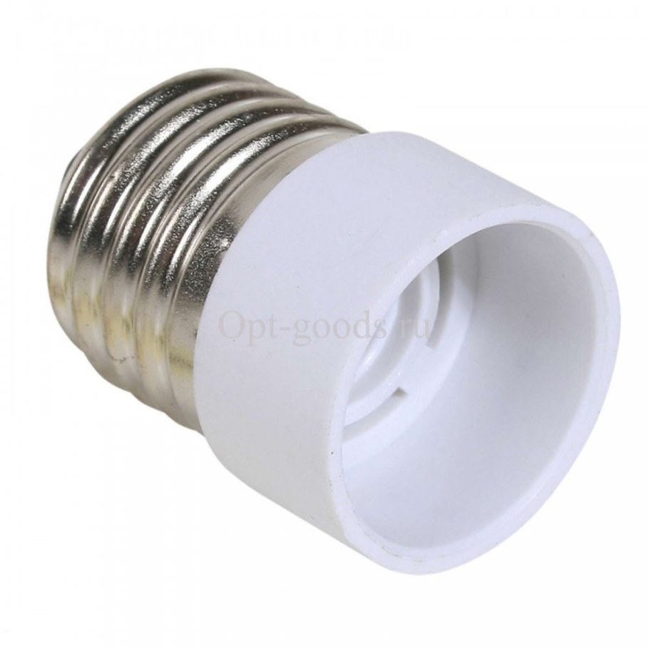 Переходник с цоколя е27 на е14