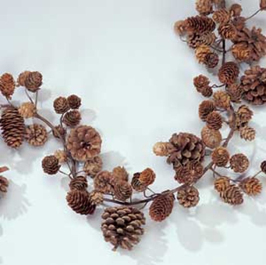 Украшения из сосновых шишек