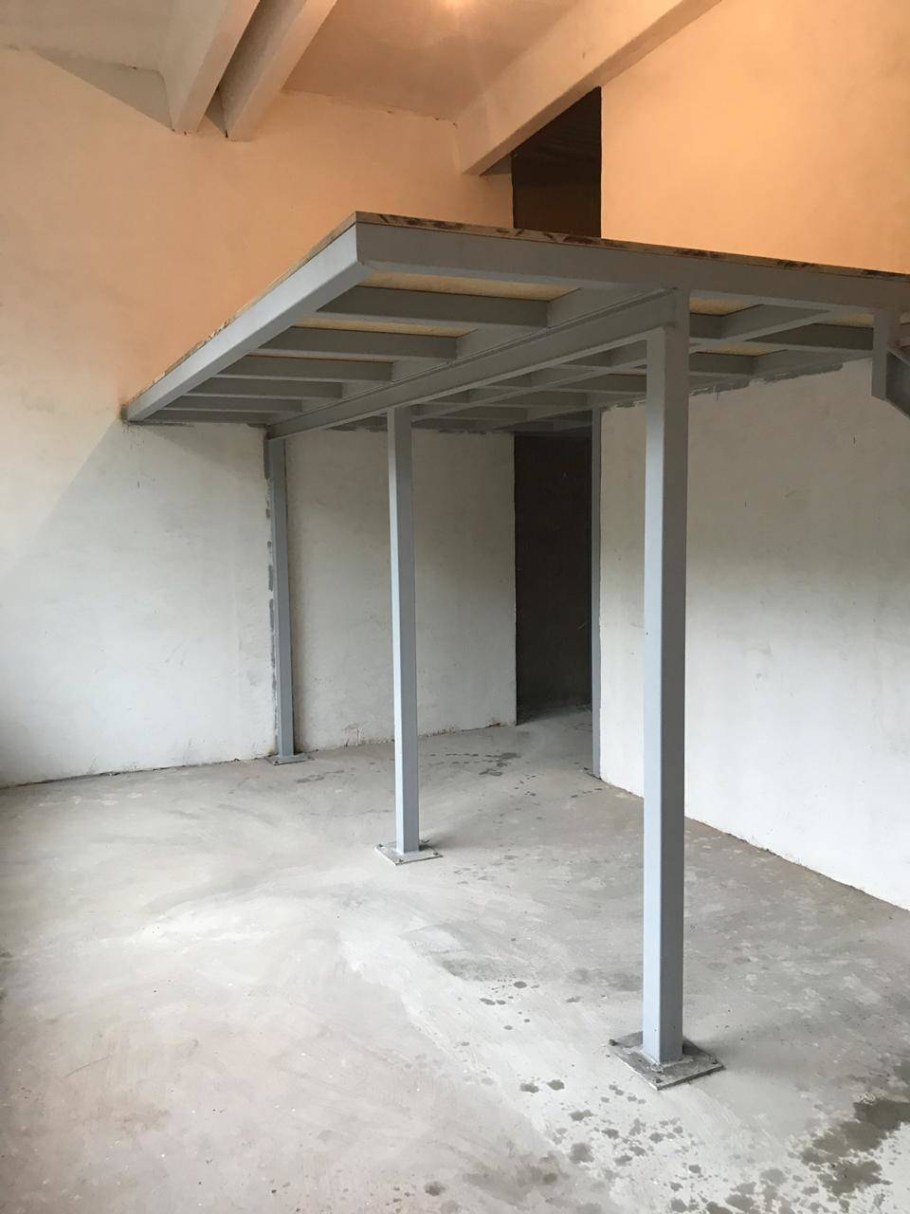 Антресольный этаж каркас