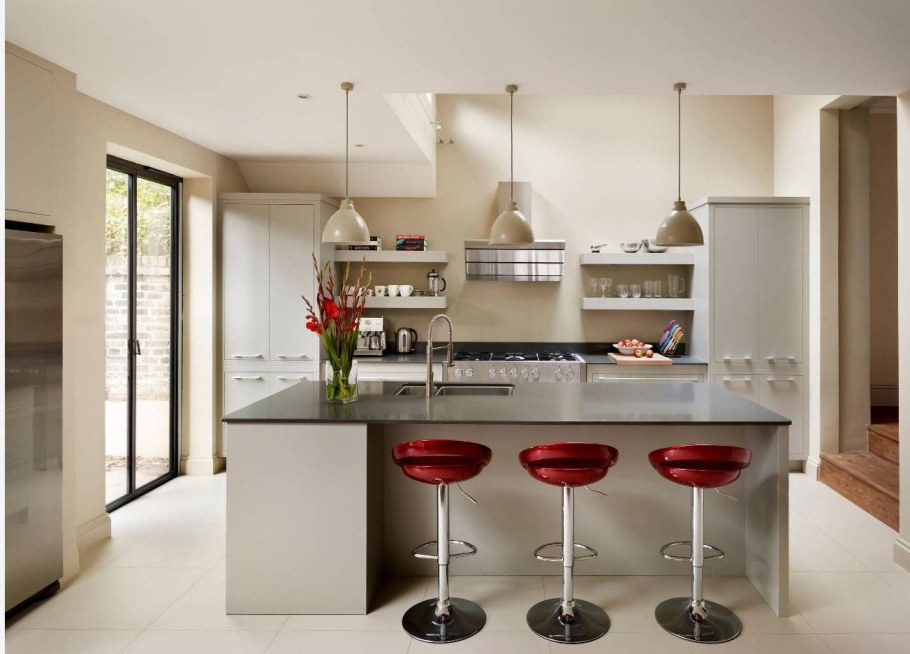 Стильные кухни с барной стойкой