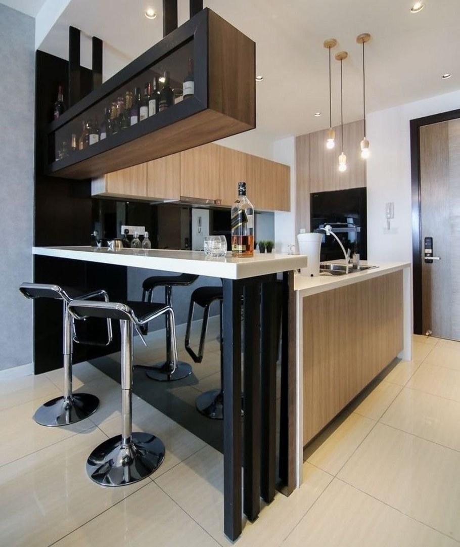 Барная стенка на кухнюи