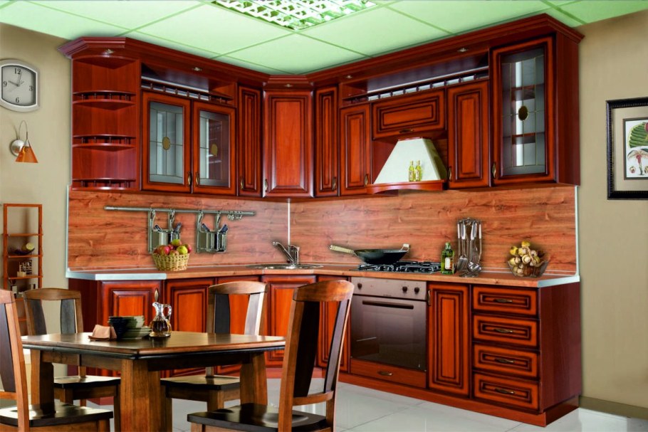 Кухня Ольга рамочный профиль