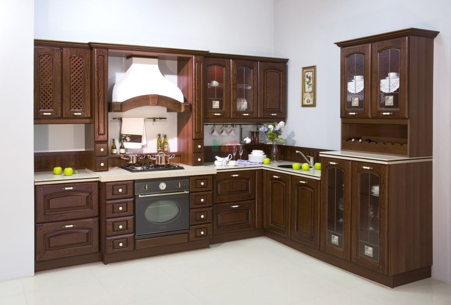 Кухня Сандра массив ясень