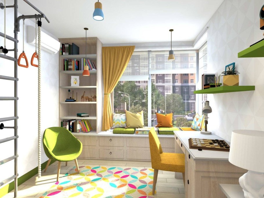 Детская комната для школьника