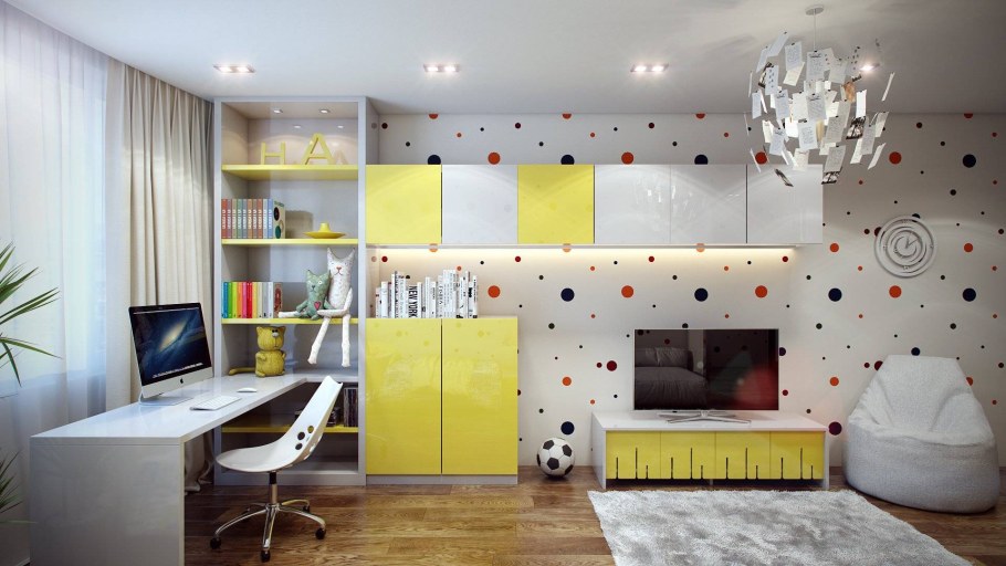 Современный интерьер детской