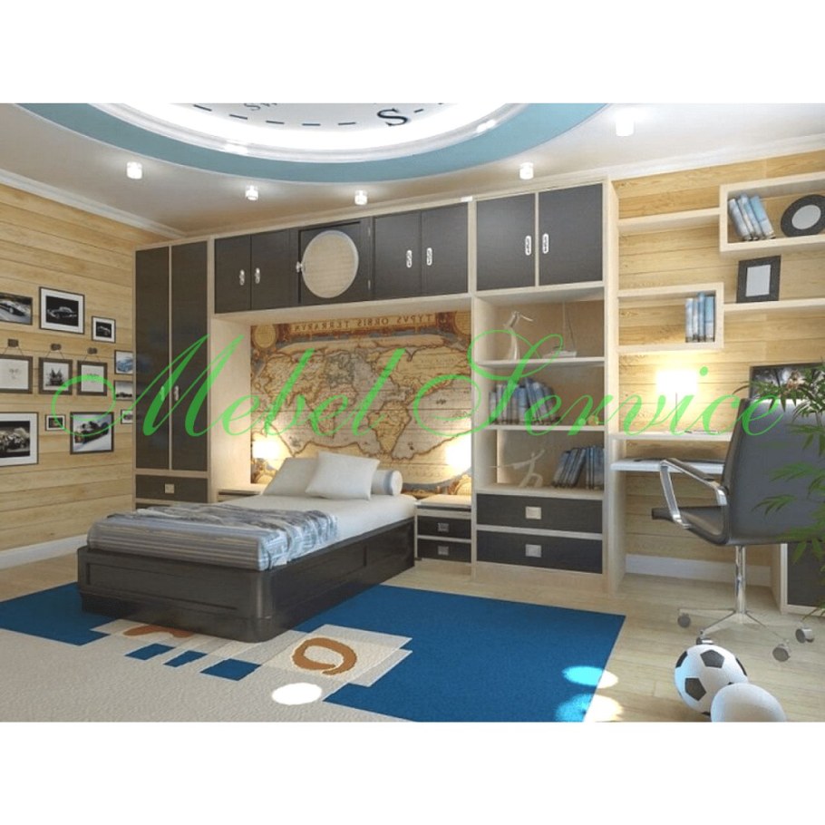 Детские комнаты для мальчиков