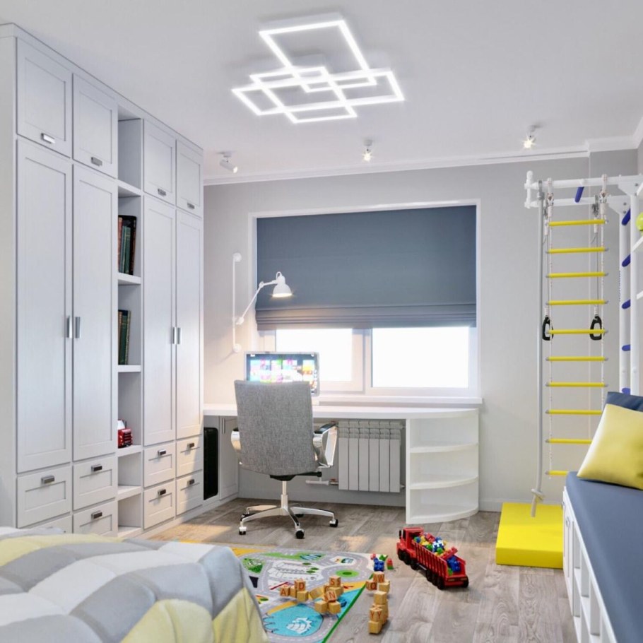 Интерьер детской комнаты для мальчика