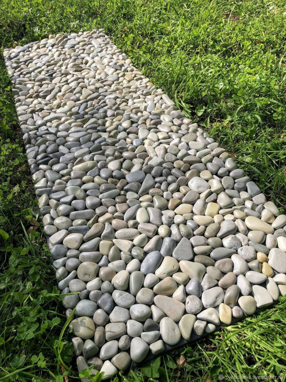 Садовые дорожки из гальки